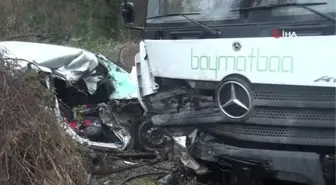 Sarıyer'de feci kaza: 1 ölü