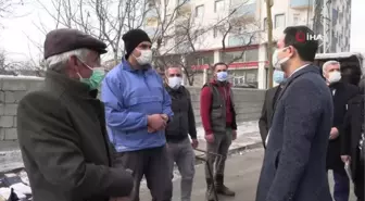 Başkan Vekili Aslan'dan pazar esnafına ziyaret