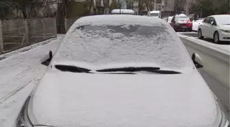 Başkent'te kar yağışı