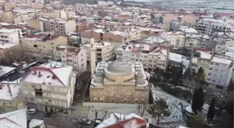 (Drone) Hayrabolu'da kar yağışı etkisini yitirdi