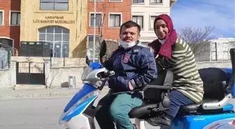 Engelli çiftin çalınan elektrikli motosikleti, satışa çıkarılınca bulundu