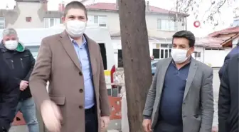 Depremde hasar gören ve sonrasında yıkılan cami yeniden yapılıyor