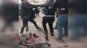 Meydan dayağı yiyen bisikletli taciz şüphelisi: 'Tanıdık sanmıştım'