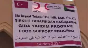 Türk Kızılay'dan Sudan'daki ihtiyaç sahiplerine gıda yardımı