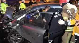 Son dakika haberleri... Arnavutköy'de trafik kazası; 2 yaralı