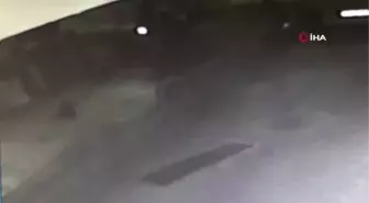 Yangında annesiyle birlikte ölen 6 yaşındaki kızın düşme anı kamerada