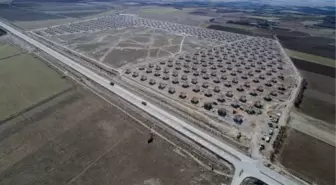 Baraj suları altında kalacak mahallenin taşınacağı konutlar tamamlanıyor