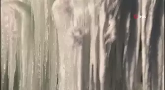Son dakika haber... Görüntüsüyle görenleri mest ediyor...'Buz Şehri' adım adım yükseliyor
