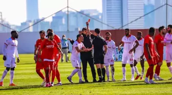 Ümraniyespor-Samsunspor maçında fair-play örneği! Rakibin gol atmasına engel olmadılar