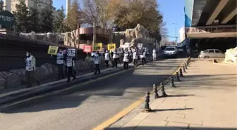 Ankara'da izinsiz gösteri yapan gruba müdahale: 24 gözaltı