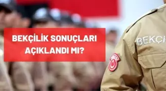 Bekçilik sonuçları açıklandı mı? Bekçilik sonuçları 2021 ne zaman açıklanacak? E-Devlet giriş ekranı!