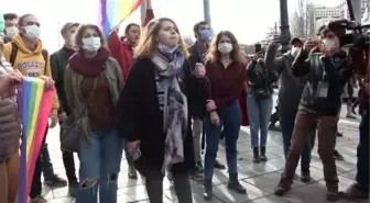 Boğaziçi Üniversitesindeki olaylara destek için düzenlenen izinsiz gösteride 69 kişi gözaltına alındı