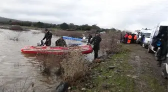 Çanakkale'de baraj suyunda kaybolan kişiyi arama çalışmaları 7'nci gününde