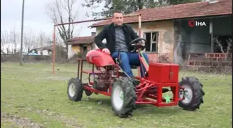 El yapımı taşıt ilgi odağı oldu