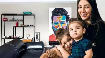 Evinin kapılarını açtı... İşte Özlem Ada Şahin'in 4 katlı 9 odalı ultra lüks villası!