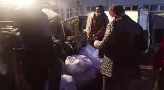 KIRKLARELİ - Taşkın bölgesindeki vatandaşlara kumanya dağıtıldı