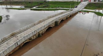 Tunca Nehri alarm verdi! Su debisi son 48 saate 5 kat arttı