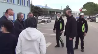Arif Susam'dan trafikçilere sürpriz ziyaret