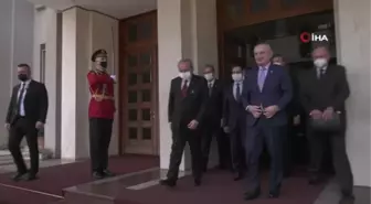 Son dakika haberi | - TBMM Başkanı Şentop, Arnavutluk Cumhurbaşkanı Meta ile görüştü