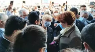 Akşener, Gölbaşı'nda esnafı ziyaret eti