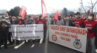 KADIKÖY BELEDİYESİ'NE GREV KARARI ASILDI