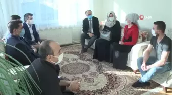 Son dakika haber... Yılmaz'dan Azerbaycanlı şehit ailelerine ziyaret