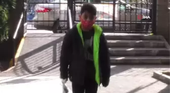 Son dakika haberleri... Pendikli çocuk engelliler için 3 ayda 30 damacana dolusu mavi kapak topladı