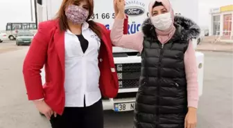Fatoş, TIR şoförü olmak için direksiyon kursuna yazıldı