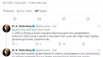 YÖK Başkanı Saraç: Türk yükseköğretim sistemimiz 5 alanda tam puan aldı