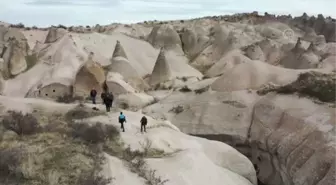 Kapadokya'nın 'gizli hazineleri'nden Çat Vadisi turistleri ağırlamak için gün sayıyor