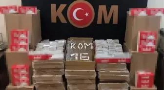 Son dakika haberi | Bursa'da kaçak sigara operasyonu; 5 gözaltı
