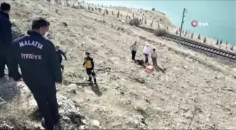 Malatya'da uçuruma yuvarlanan 1 kişi yaralandı