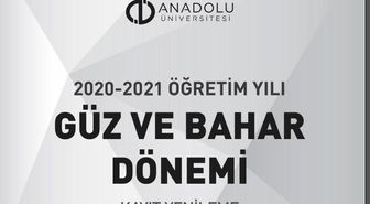 AÖF kayıt yenileme nasıl yapılır? 2021 AÖF kayıt yenileme ne zaman? AÖF ders seçimi ne zaman?