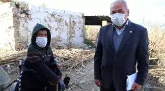 Son dakika haberi... Bedensel engelli Ünal'ın evini Efeler Belediyesi tamir etti