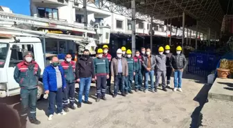 Pazaryeri Uzay Çatı Direkleri Yenilendi