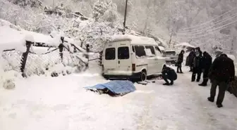 Aracına zincir takmak isterken canından oldu