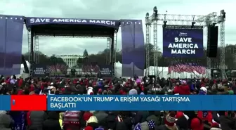 Facebook'un Trump'a Erişim Yasağı Tartışma Başlattı