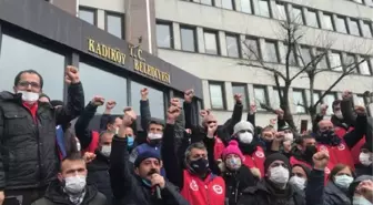 KADIKÖY BELEDİYESİ İŞÇİLERİ GREVE BAŞLADI