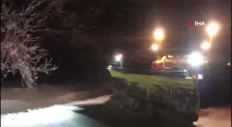 Ödemiş'te yaylalar kar altında, ekipler alarmda