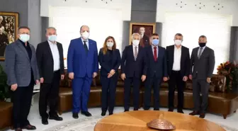 Bulgaristan Hak ve Özgürlükler Hareketi'nden Başkan Erdem'e ziyaret