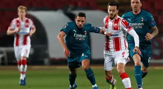 Milan, son dakikada yediği golle Kızılyıldız deplasmanında 2-2 berabere kaldı