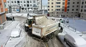 Yakutiye Belediyesi'nden 7/24 kar alarmı