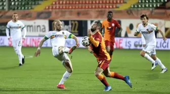Süper Lig: Aytemiz Alanyaspor: 0 Galatasaray: 1 (Maç sonucu)