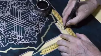 Hattat Mustafa Antika 8'inci kişisel sergisini açmaya hazırlanıyor