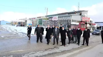 Milletvekili Arvas ve Belediye Başkanı Akman'dan sanayi sitesi esnafına ziyaret