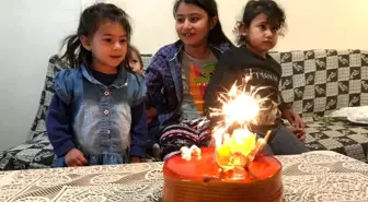 Bu çocukların yüzü bir pastayla gülüyor