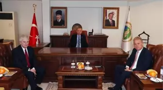 İZTO ve EBSO başkanları, iş dünyasının taleplerini Cumhurbaşkanı Erdoğan'a iletti
