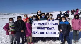 Minik çocuklar hayvanları unutmadı