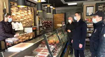 Kaymakam Yıldız'dan esnafa denetim