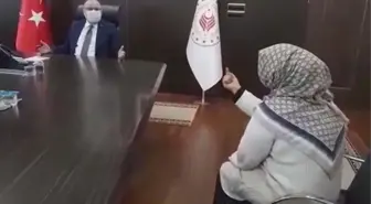 Kendisinden yardım isteyen kadının aylık 7 bin lira geliri olduğunu duyan vali, şaşkına döndü